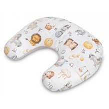 Sensillo rogal do karmienia muślin Zodiak szary