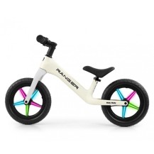 Milly Mally Rowerek Biegowy Ranger Flash white 12" koła