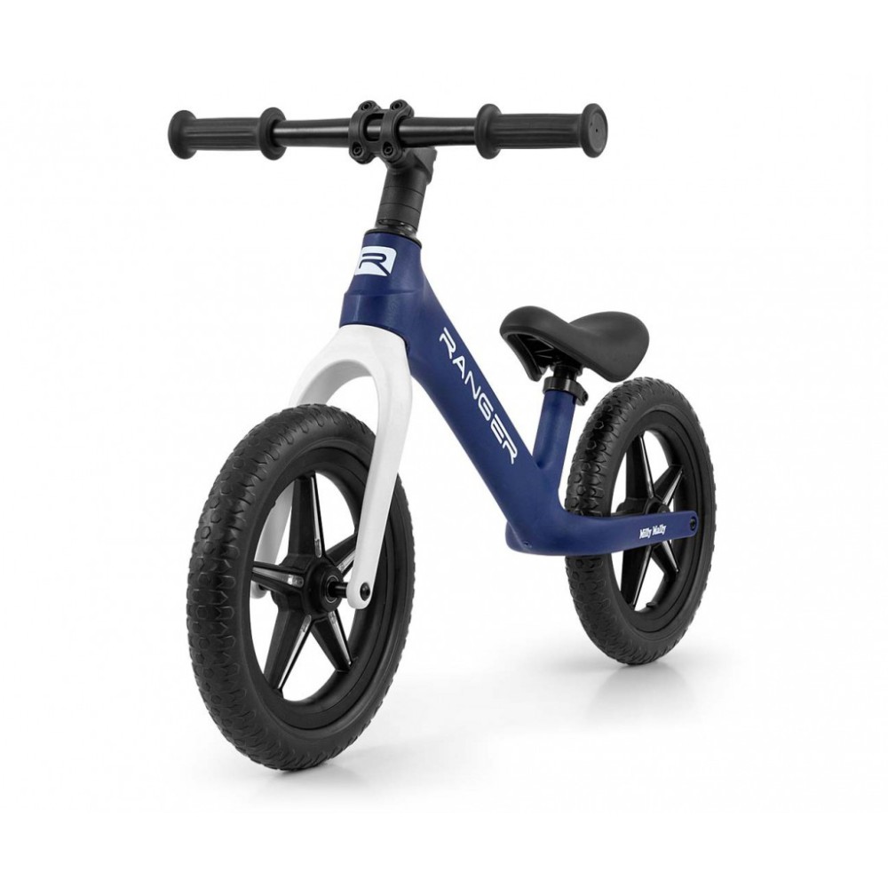 Milly Mally Rowerek Biegowy Ranger Flash navy 12" koła