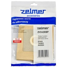 Zestaw 5 szt. Worków Papierowych Zelmer ZVCA250BP + Filtr Do Odkurzacza