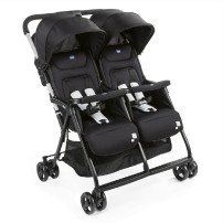 Wózek spacerowy podwójny Chicco Ohlala Twin Black Night