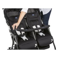 Wózek spacerowy podwójny Chicco Ohlala Twin Black Night