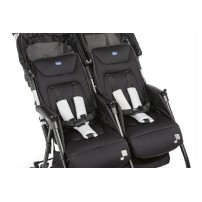Wózek spacerowy podwójny Chicco Ohlala Twin Black Night