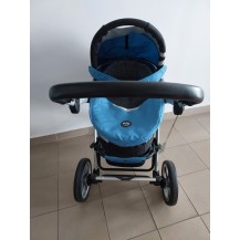 X Lander wózek trójkołowy spacerowy + gondola 09 blue X-V