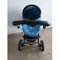 X Lander wózek trójkołowy spacerowy + gondola 09 blue X-V