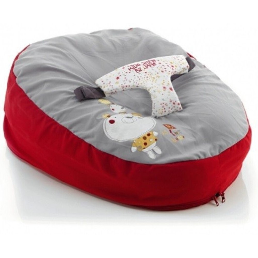 Jane Boppy 50258 leżaczek rogal poduszka do karmienia 3w1