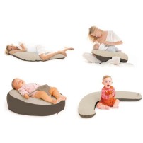 Jane Boppy 50258 leżaczek rogal poduszka do karmienia 3w1