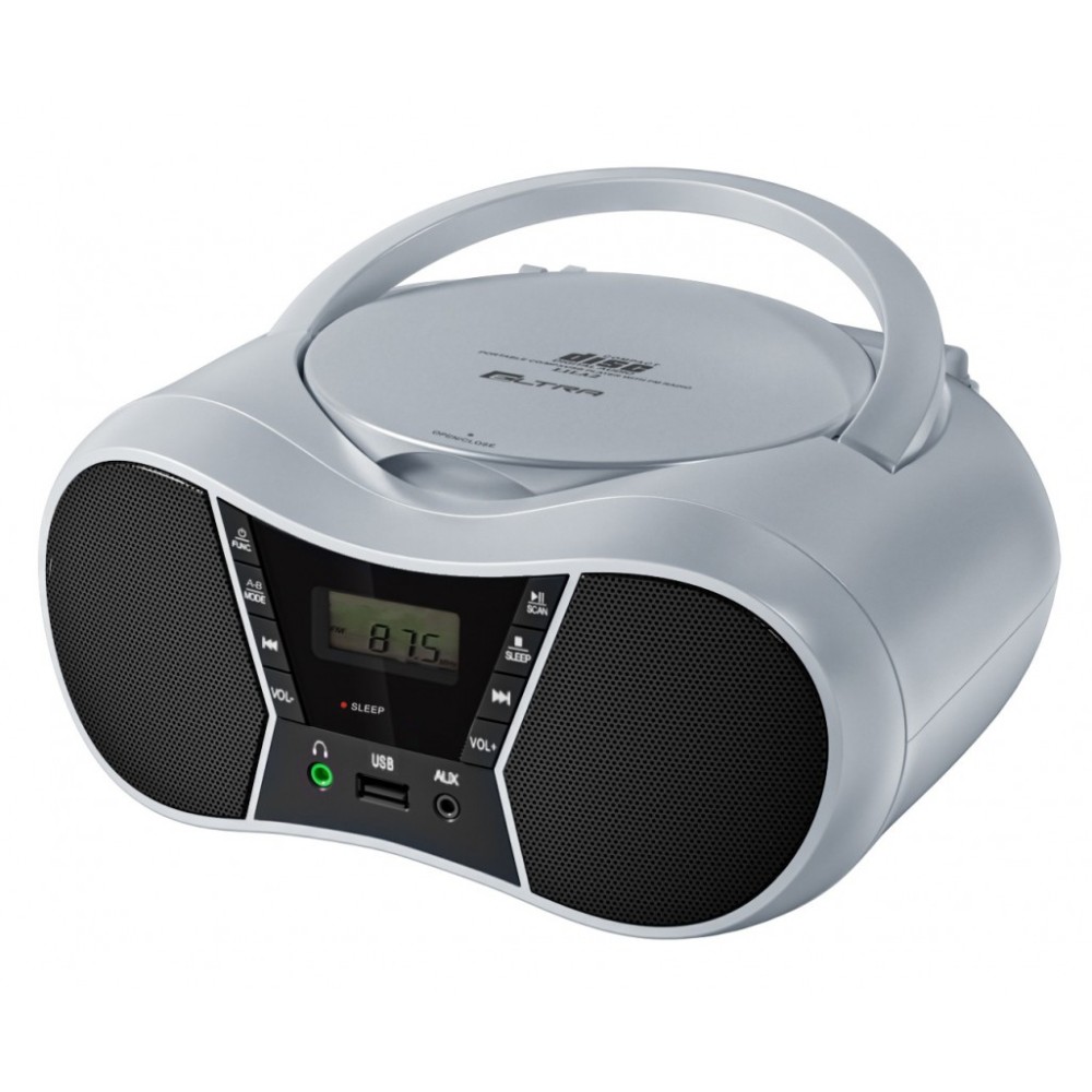 Radioodtwarzacz CD LILA 2 Srebrny USB BR