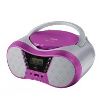 Radioodtwarzacz CD LILA 2 Różowa USB BT