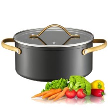 Garnek aluminiowy Ambition z pokrywką Royal 24 cm 4,6l  32909