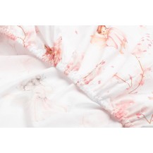 Sensillo prześcieradło drukowane Wróżka 60x120cm 100% bawełna