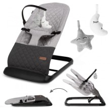 LEŻACZEK BUJACZEK LARO FULL GREY/BLACK 5906601700903