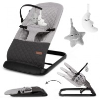 LEŻACZEK BUJACZEK LARO FULL GREY/BLACK 5906601700903