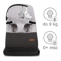 LEŻACZEK BUJACZEK LARO FULL GREY/BLACK 5906601700903