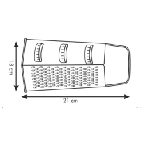 Tarka Do Warzyw Tescoma 6-stronna HANDY 643744.00