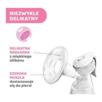 Chicco NaturalFeeling Laktator manulany + wkładki 60 szt.