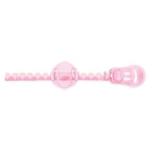 Chicco Tasiemka z etui do smoczka różowa