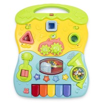 Baby Mix - chodzik edukacyjny z zabawkami | różowy