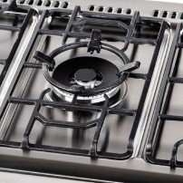 RAVANSON 5 palnikowa kuchnia gazowo-elektryczna KWGE-K90 CHEFF MODERN stal nierdzewna