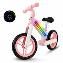 Kidwell  Rowerek biegowy SUNO Pink świecąca led rama