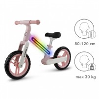 Kidwell  Rowerek biegowy SUNO Pink świecąca led rama