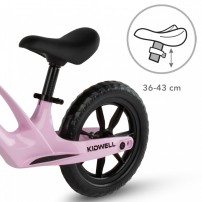 Kidwell  Rowerek biegowy VITO pink magnezowa rama