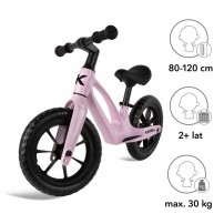 Kidwell  Rowerek biegowy VITO pink magnezowa rama