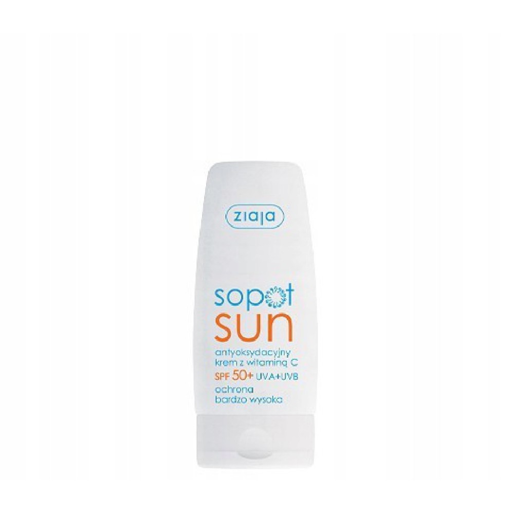 Ziaja Krem antyoksydacyjny SPF 50+ z wit. C Sopot Sun