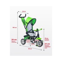 Caretero Timmy Toyz rowerek red