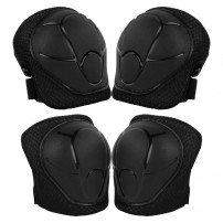 Kidwell Zestaw ochraniaczy TRIX Black M od 25 kg do 50 kg