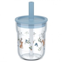 SZKLANKA DZIECIĘCA ZE SŁOMKĄ MIO 250ML FOREST FRIENDS 108023065408