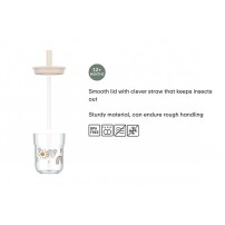 SZKLANKA DZIECIĘCA ZE SŁOMKĄ MIO 250ML SUNSHINE %26 RAINBOW 108023065245