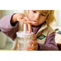 SZKLANKA DZIECIĘCA ZE SŁOMKĄ MIO 250ML LITTLE FARM 108023065399
