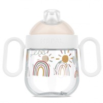 KUBEK DZIECIĘCY NIEKAPEK MIO SUNSHINE %26 RAINBOW 200ML 108017065245