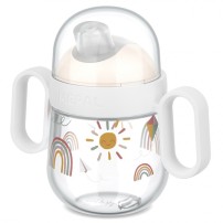 KUBEK DZIECIĘCY NIEKAPEK MIO SUNSHINE %26 RAINBOW 200ML 108017065245