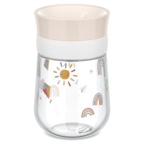 KUBEK DZIECIĘCY TRENINGOWY DO NAUKI PICIA MIO 300 ML SUNSHINE %26 RAINBOW