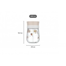 KUBEK DZIECIĘCY TRENINGOWY DO NAUKI PICIA MIO 300 ML SUNSHINE %26 RAINBOW