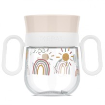 KUBEK DZIECIĘCY TRENINGOWY DO NAUKI PICIA MIO 200 ML SUNSHINE %26 RAINBOW