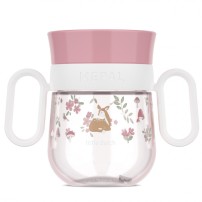 KUBEK DZIECIĘCY TRENINGOWY DO NAUKI PICIA MIO 200 ML FAIRY GARDEN