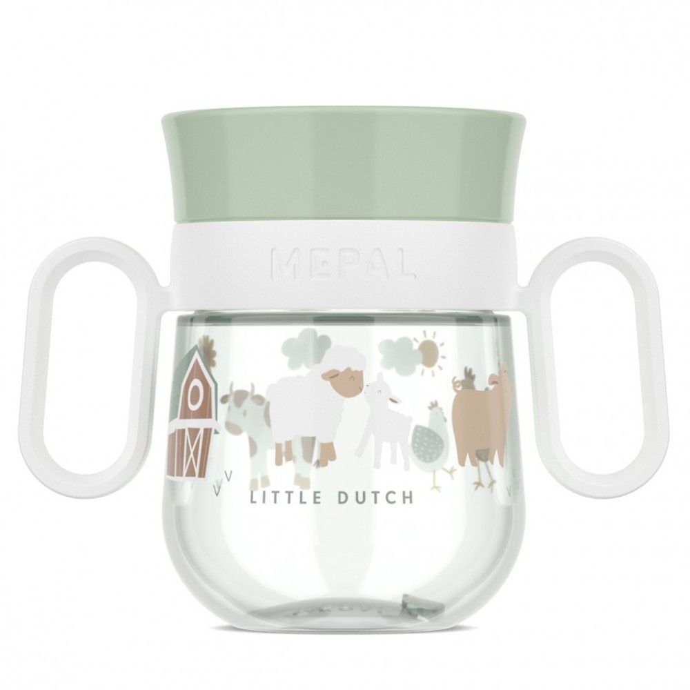 KUBEK DZIECIĘCY TRENINGOWY DO NAUKI PICIA MIO 200 ML LITTLE FARM