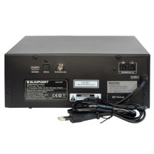 Mikrowieża z Bluetooth i odtwarzaczem CD/USB BLAUPUNKT MS30.2BT czarna