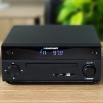 Mikrowieża z Bluetooth i odtwarzaczem CD/USB BLAUPUNKT MS30.2BT czarna