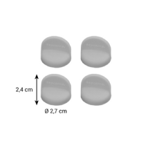 Tescoma Magnesy mocujące do papieru do pieczenia DELÍCIA, zestaw 4 szt. 630689.00