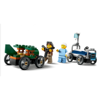 LEGO CITY 60459 ZESTAW WYŚCIGÓWEK SAMOLOT KONTRA ŁÓŻKO