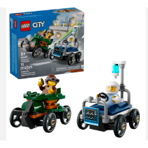 LEGO CITY 60459 ZESTAW WYŚCIGÓWEK SAMOLOT KONTRA ŁÓŻKO