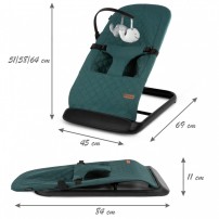 LEŻACZEK BUJACZEK LARO GREEN/BLACK 5906601708206