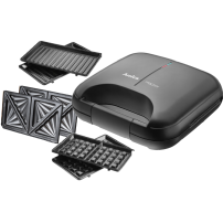 Opiekacz 3 W 1 Amica SMK 40211190193 CZARNY 750 W