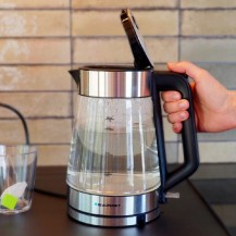 CZAJNIK SZKLANY EKG 401 INOX 1.7L