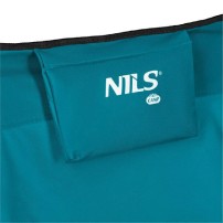 NILS NC3306 NIEBIESKO-CZARNE KRZESŁO PLAŻOWE
