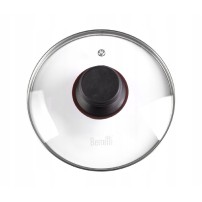 Pokrywka Szklana Z Gumką Berretti BR-0831 24 cm